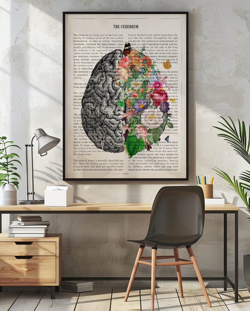 Cerebrum Anatomy Print