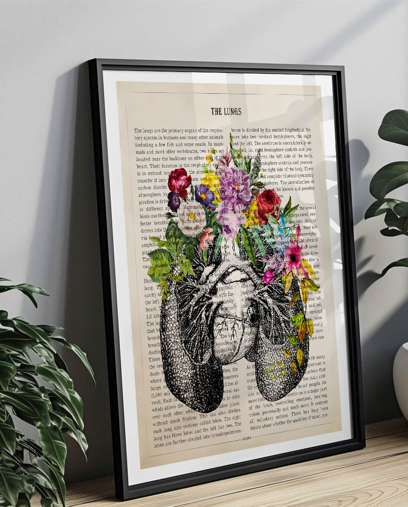 Lungs Anatomy Print