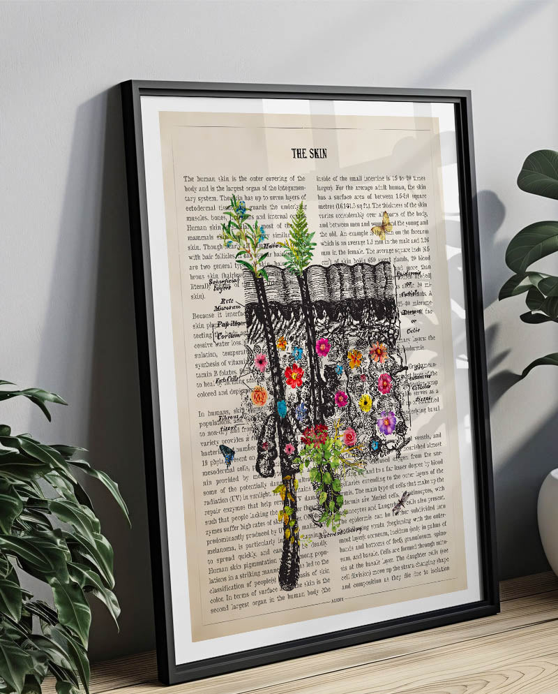 Skin Anatomy Print