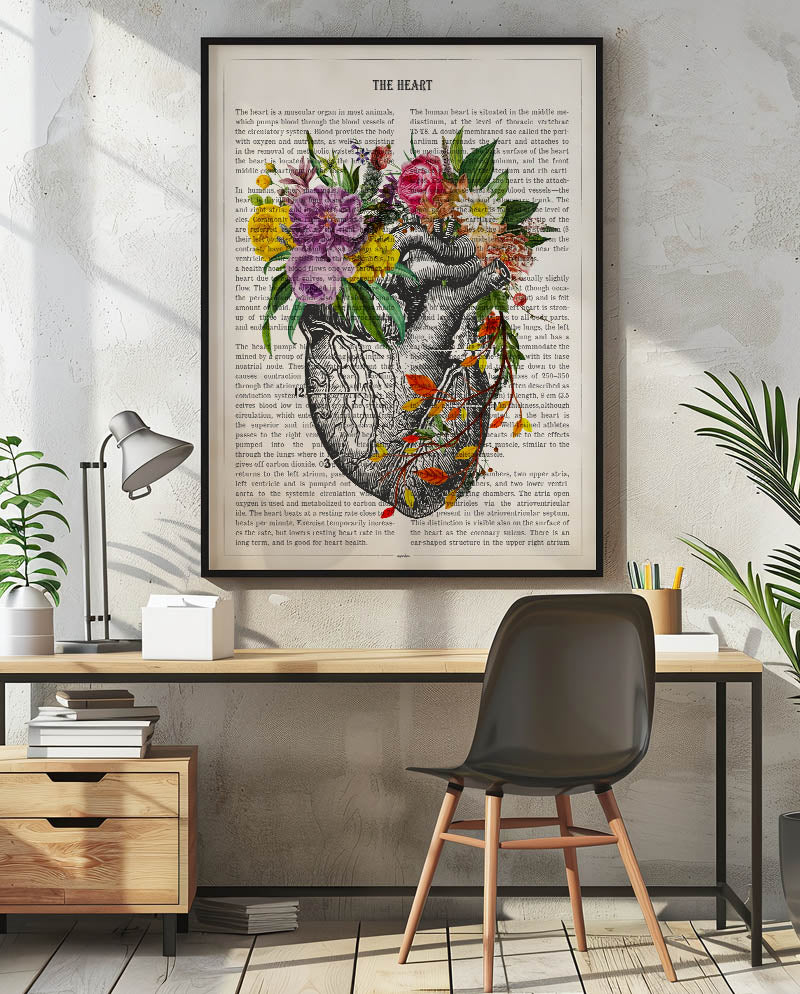 Heart Anatomy Print