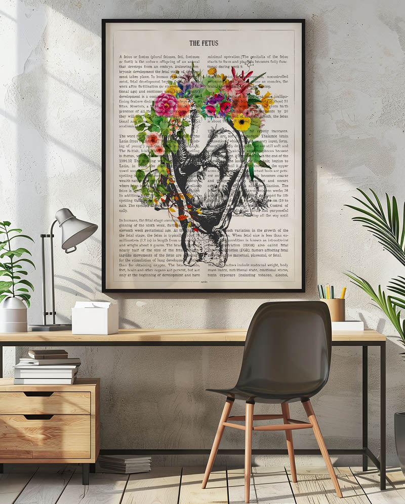 Fetus Anatomy Print