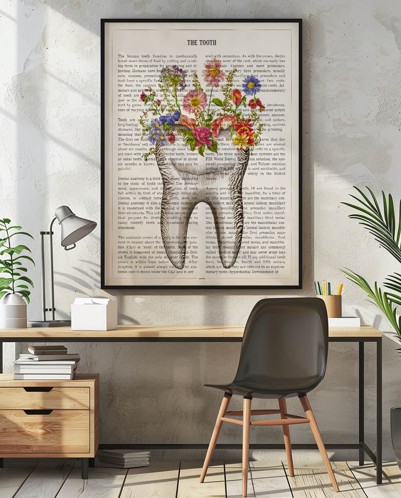 Tooth Anatomy Print