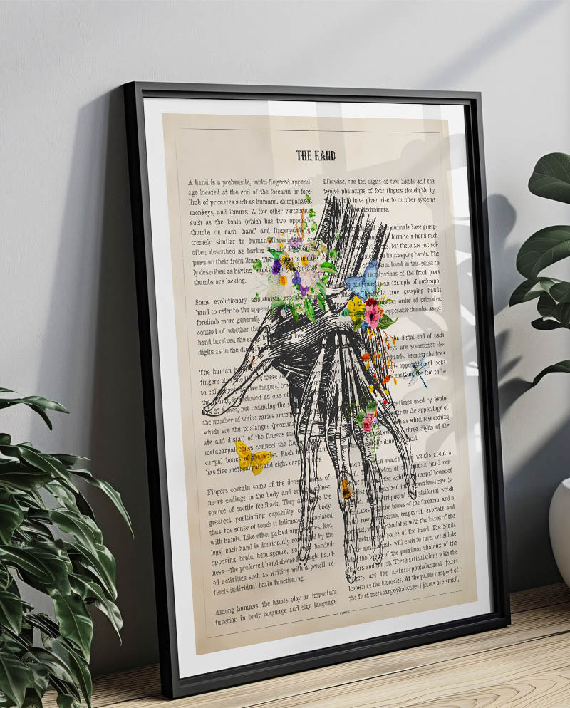 Hand Anatomy Print