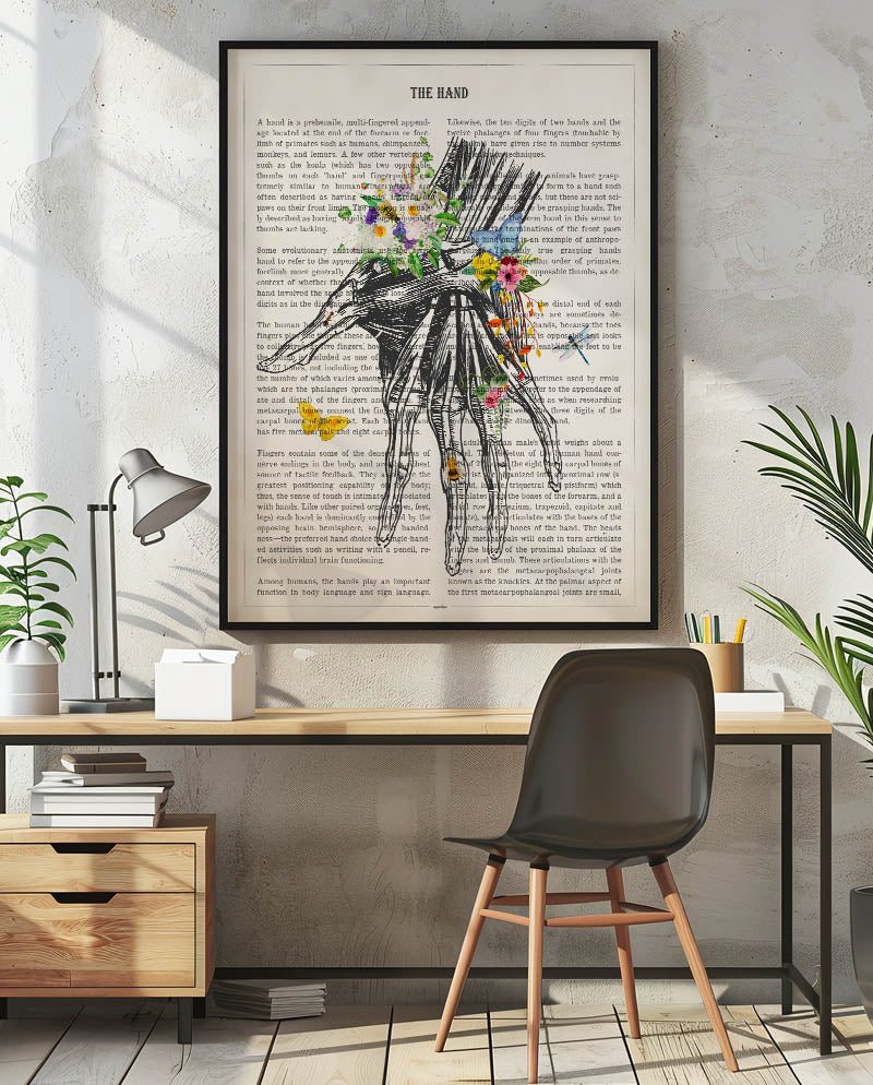 Hand Anatomy Print