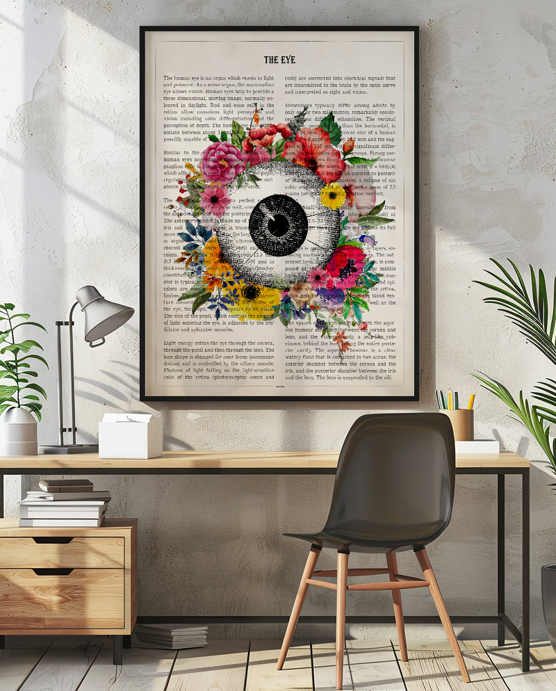 Eye Anatomy Print