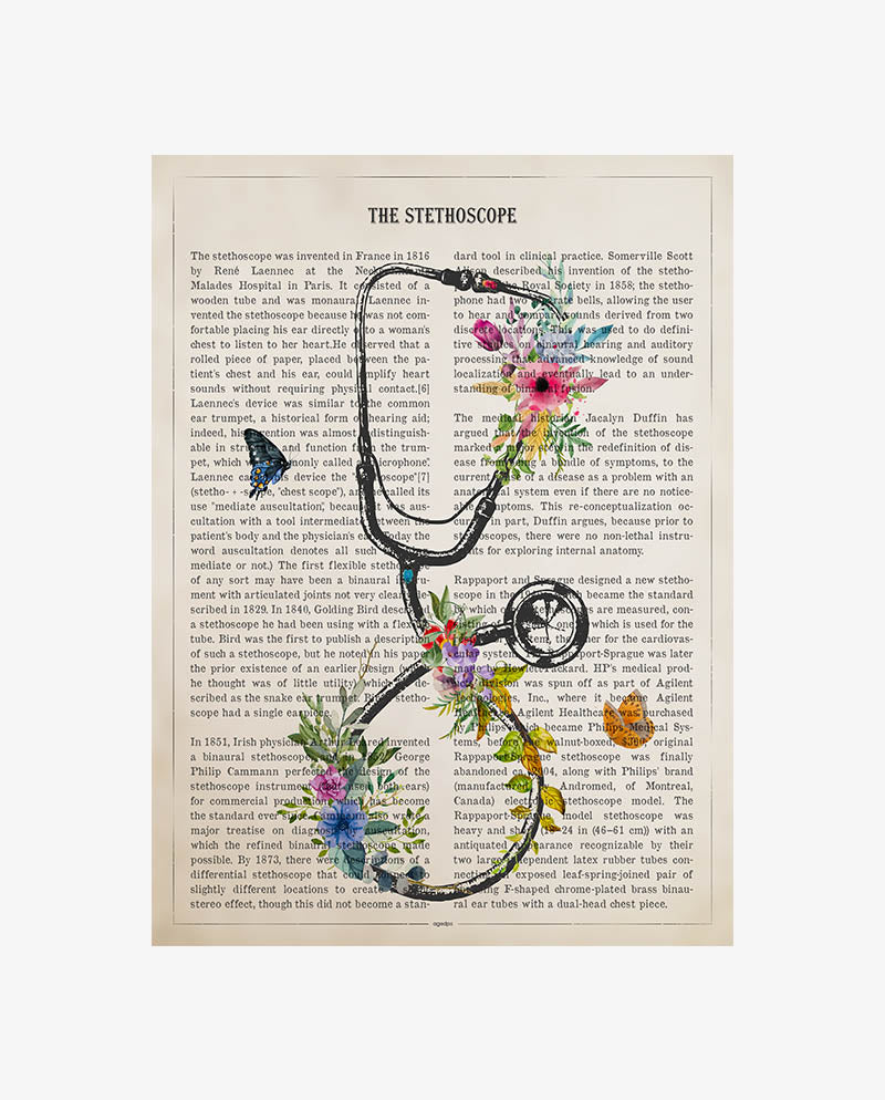 Stethoscope - Medical Device Print