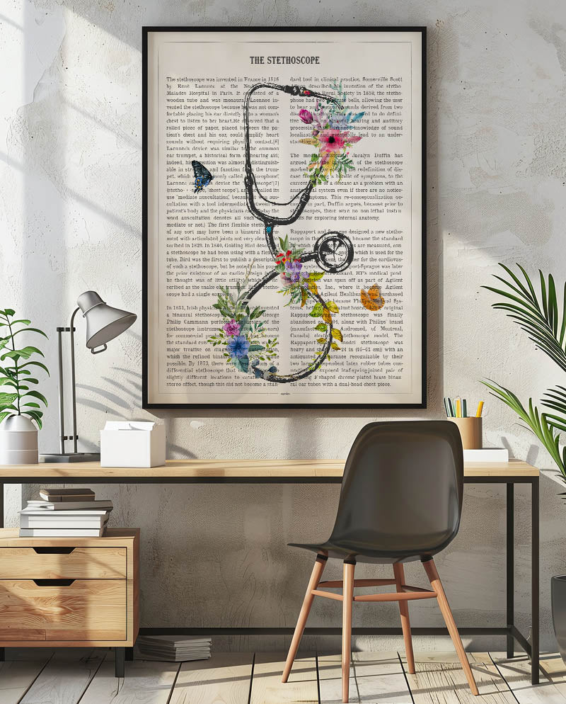 Stethoscope - Medical Device Print