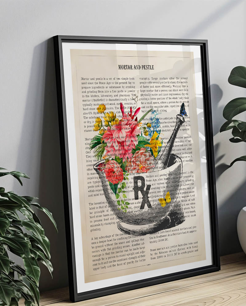 Mortar and Pestle - Medical Device Print