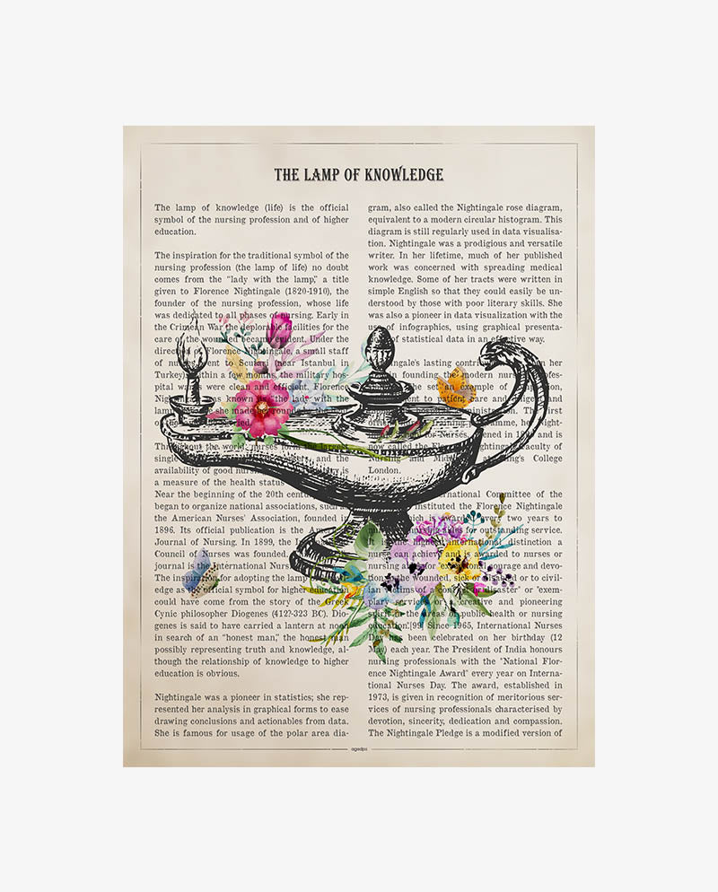 Lamp of Knowledge - Medical Device Print