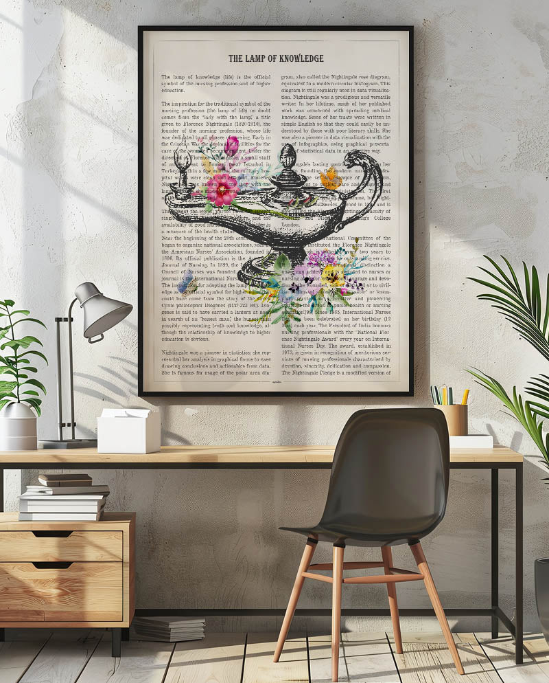 Lamp of Knowledge - Medical Device Print