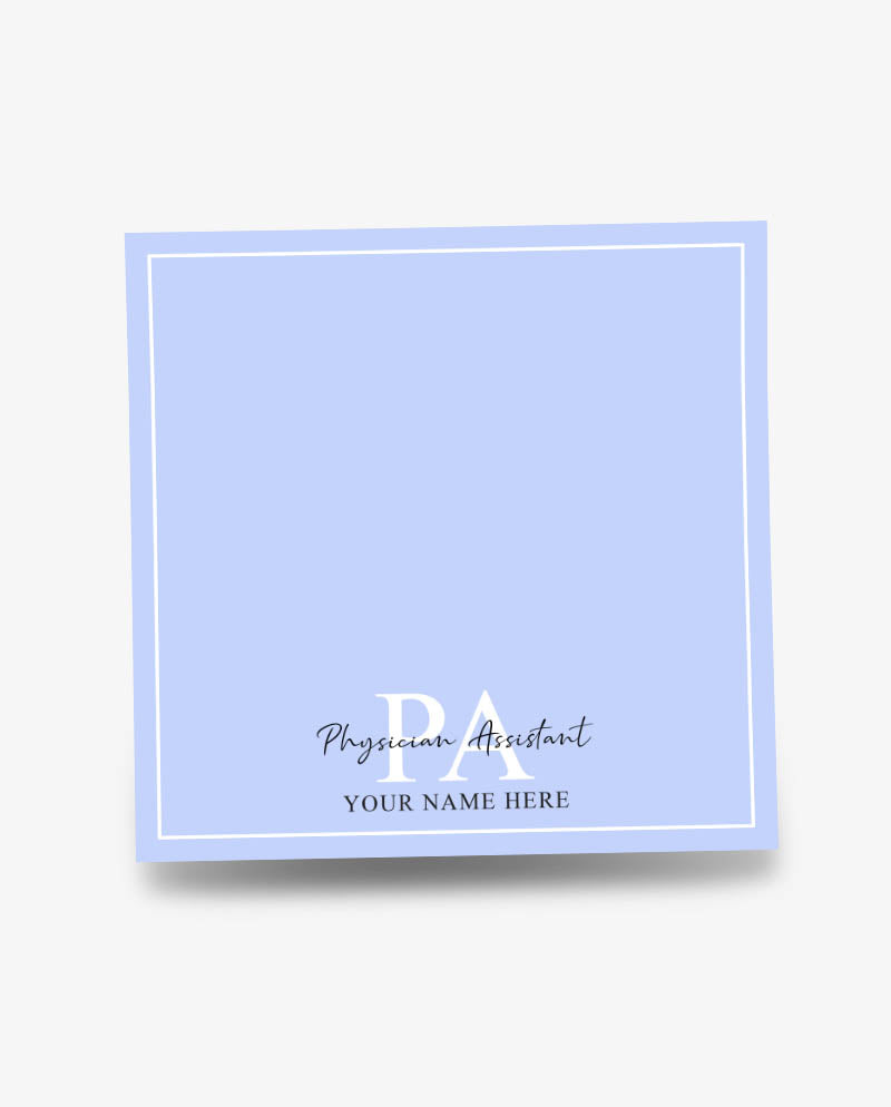 Personalized PA Sticky Note