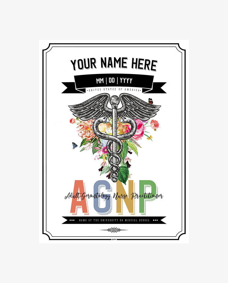 Personalized AGNP Wall Art