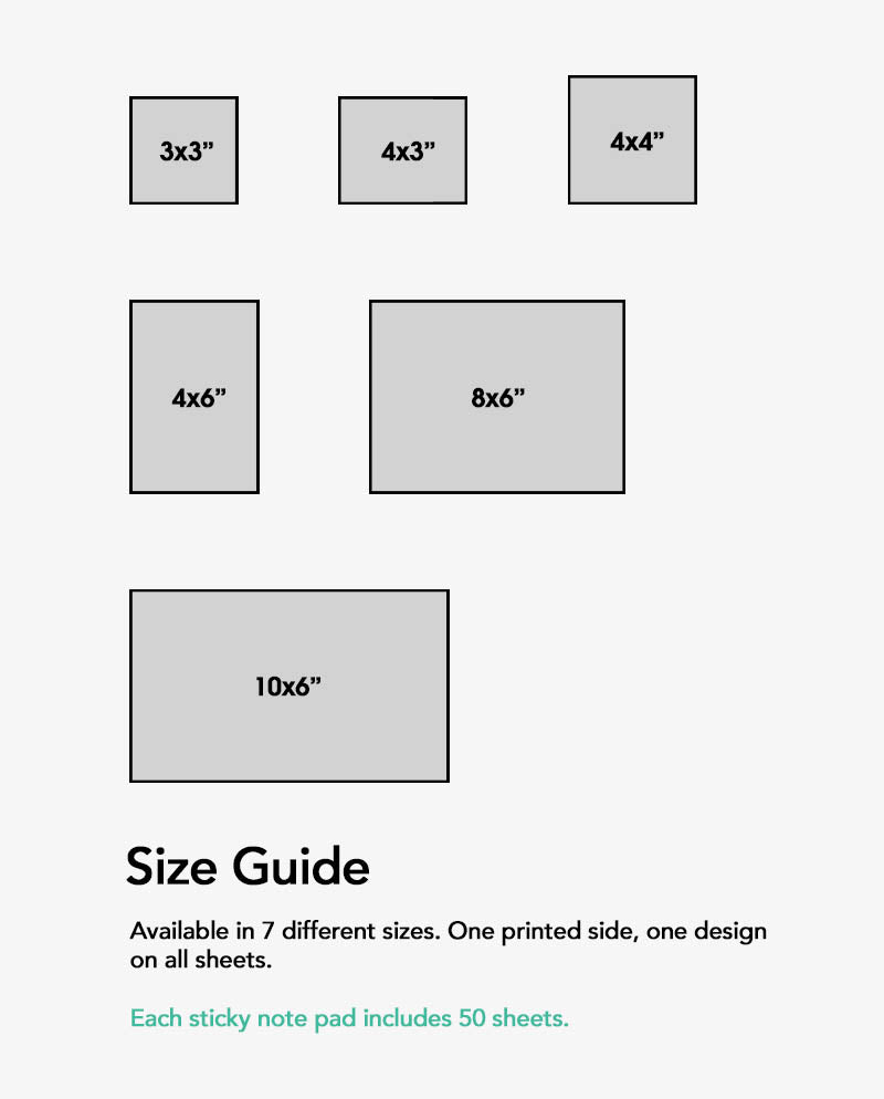 Personalized DDS Sticky Note Pad For Doctor of Dental Surgery - 50 Sheets