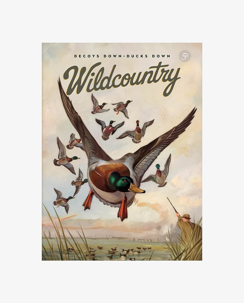 Retro Duck Hunting Print