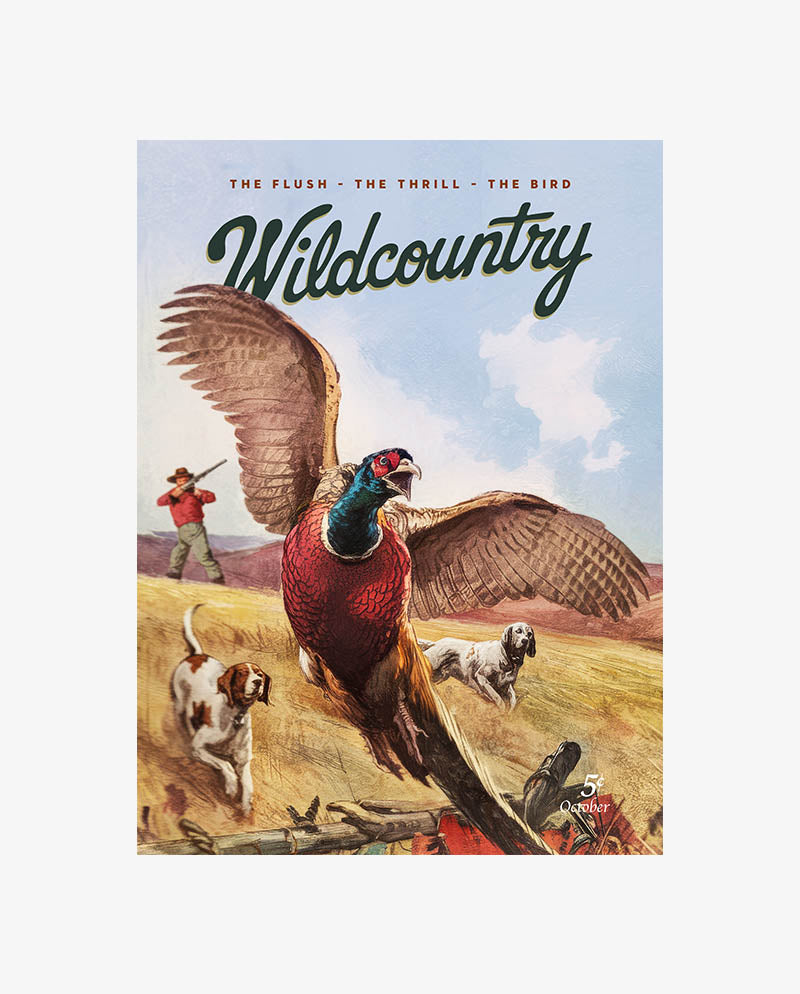 Retro Pheasant Hunting Print