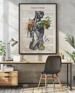 Muscles Of The Back Anatomy Print