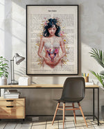 Women's Health Anatomy Print