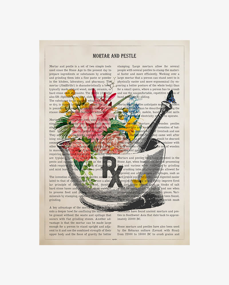 Mortar and Pestle - Medical Device Print