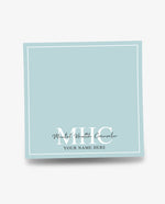 Personalized MHC Sticky Note Pad For Mental Health Counselor- 50 Sheets