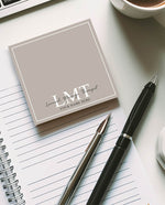 Personalized LMT Sticky Note Pad For Licensed Massage Therapist - 50 Sheets