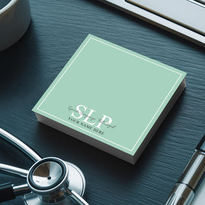 Personalized SLP Post-It Notes for Speech-Language Pathologist