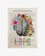 Personalized LCPC print for Licensed Clinical Professional Counselor