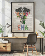 Personalized CNA print for Certified Nursing Assistant