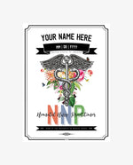 Personalized NNP Wall Art