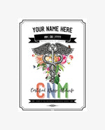Personalized CNM Wall Art
