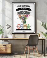 CCMA Graduation Print For Certified Clinical Medical Assistant