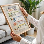 What Do I Need Right Now Poster Self Check In Chart