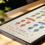 What Zone Are You In Poster Classroom Zones Check In Chart