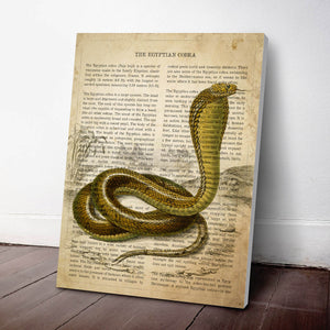 Egyptian Cobra Print