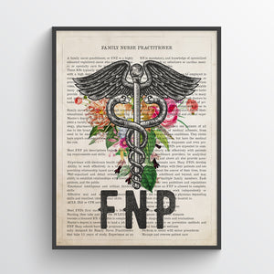 Family Nurse Practitioner Print