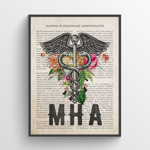 Masters of Health Administration Print