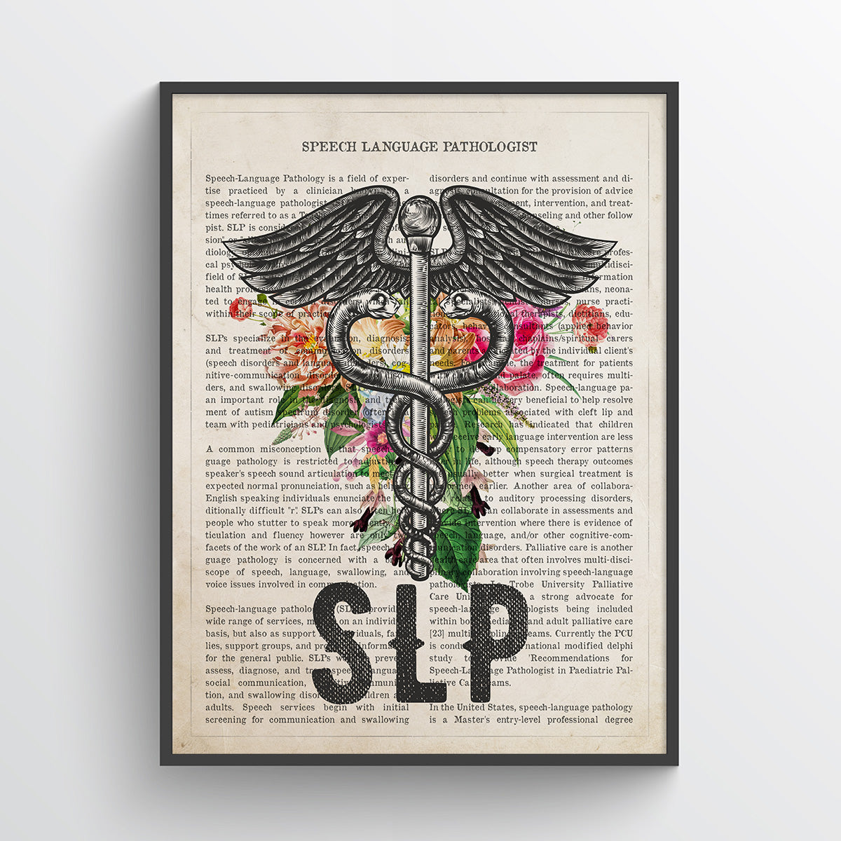 Speech Language Pathologist Print